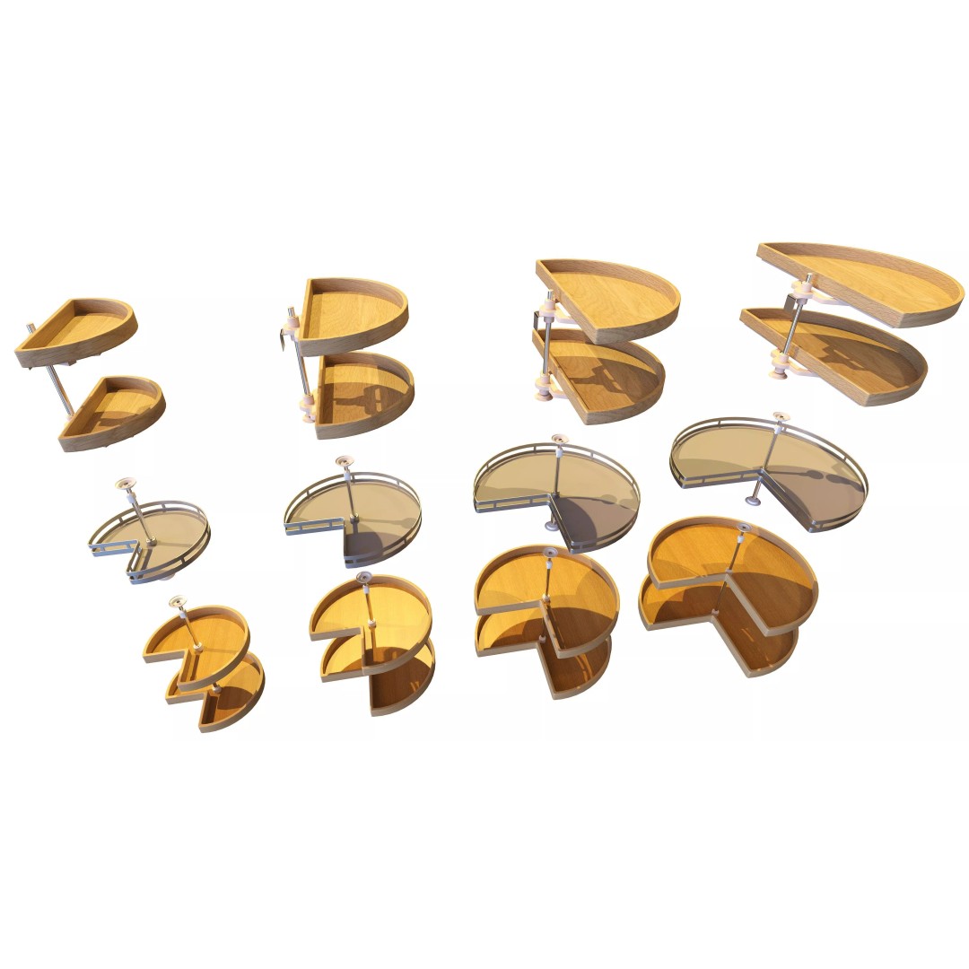 Furniture Fittings Mega Pack 3D Model – Mechanisms for Interior Design - View 57