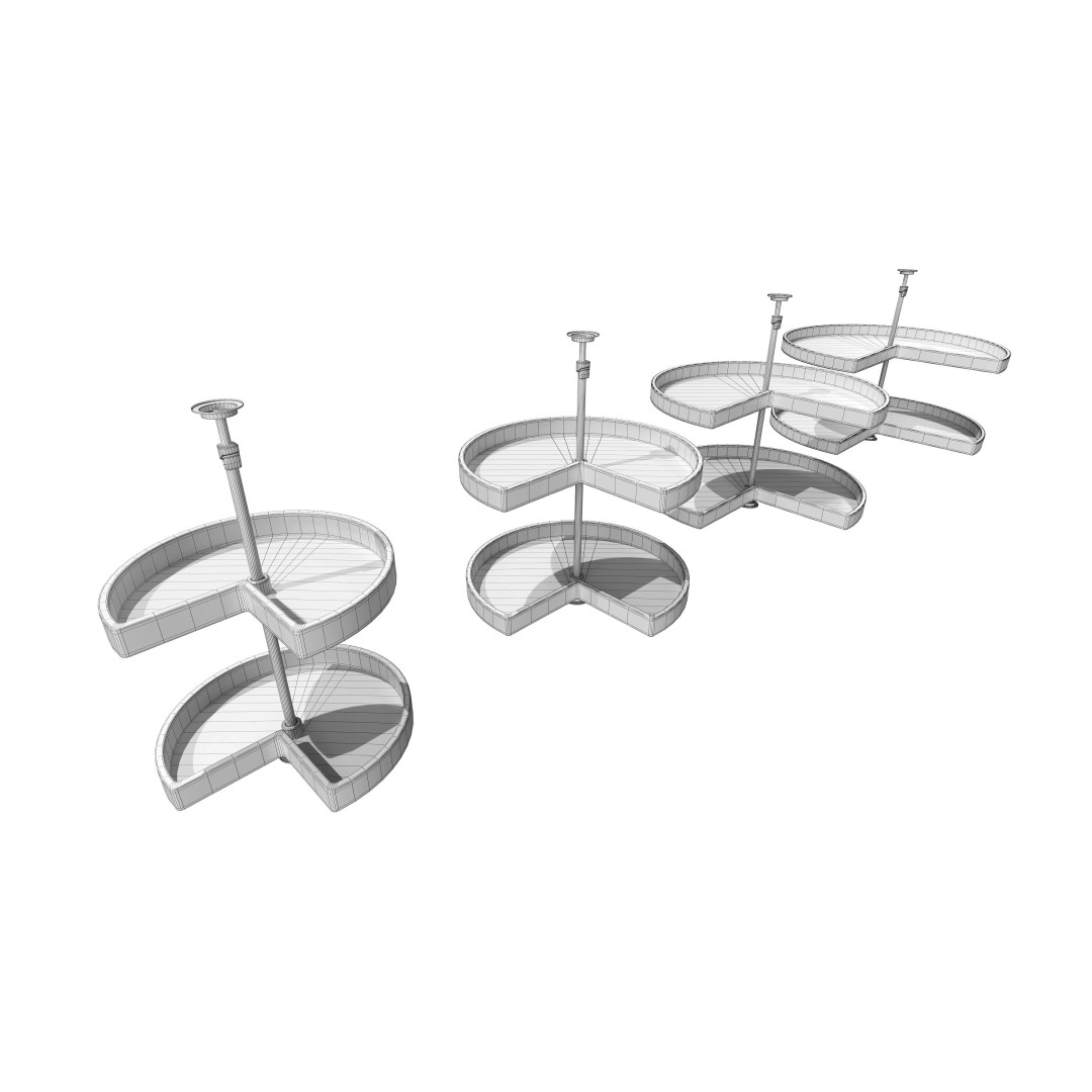 Furniture Fittings Mega Pack 3D Model – Mechanisms for Interior Design - View 60