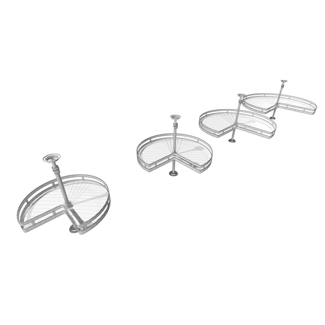 Furniture Fittings Mega Pack 3D Model – Mechanisms for Interior Design - View 62
