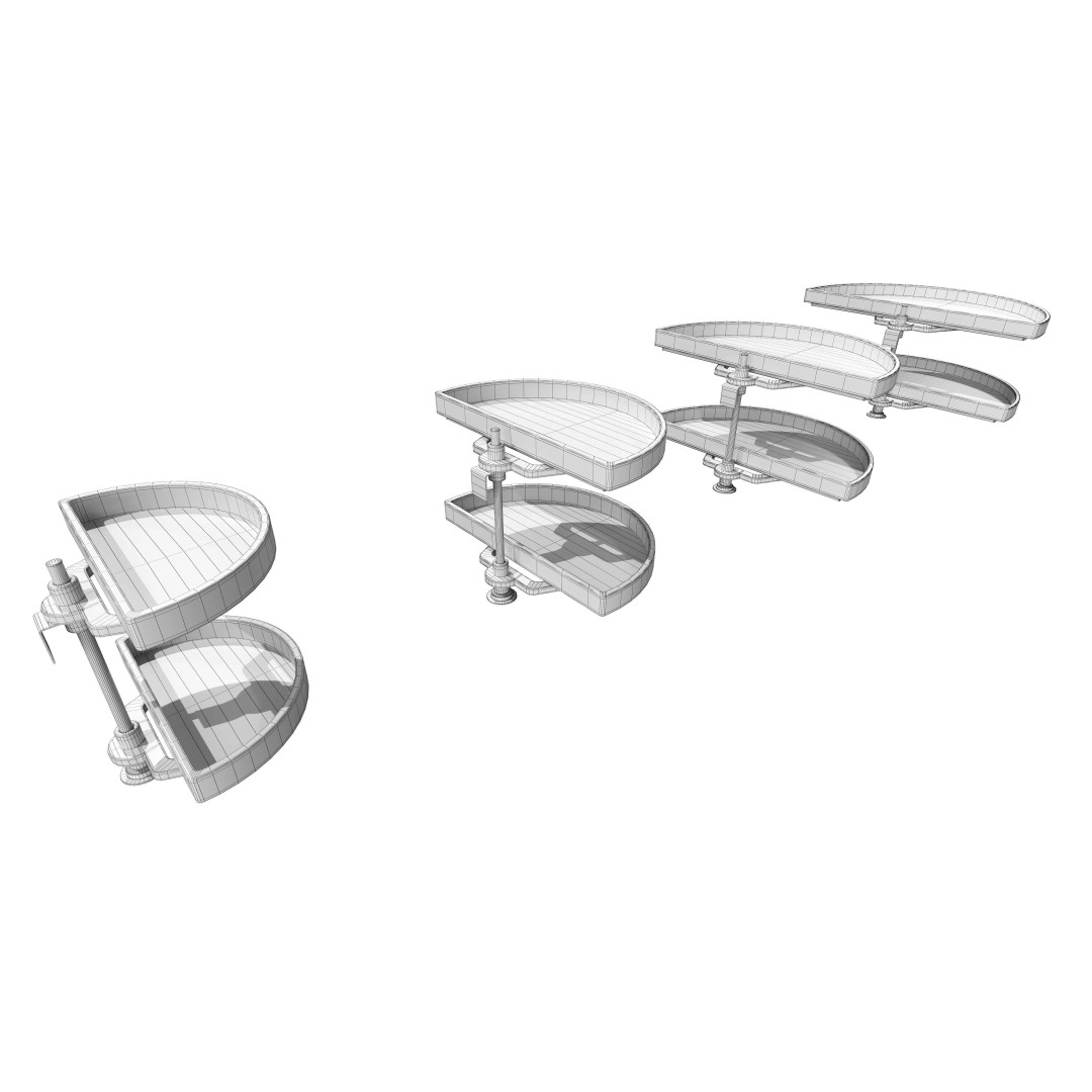 Furniture Fittings Mega Pack 3D Model – Mechanisms for Interior Design - View 64