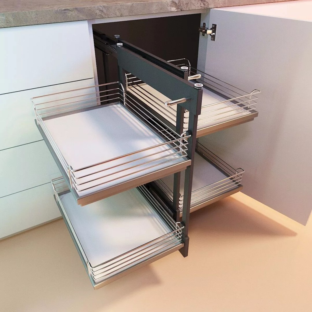 Furniture Fittings Mega Pack 3D Model – Mechanisms for Interior Design - View 66