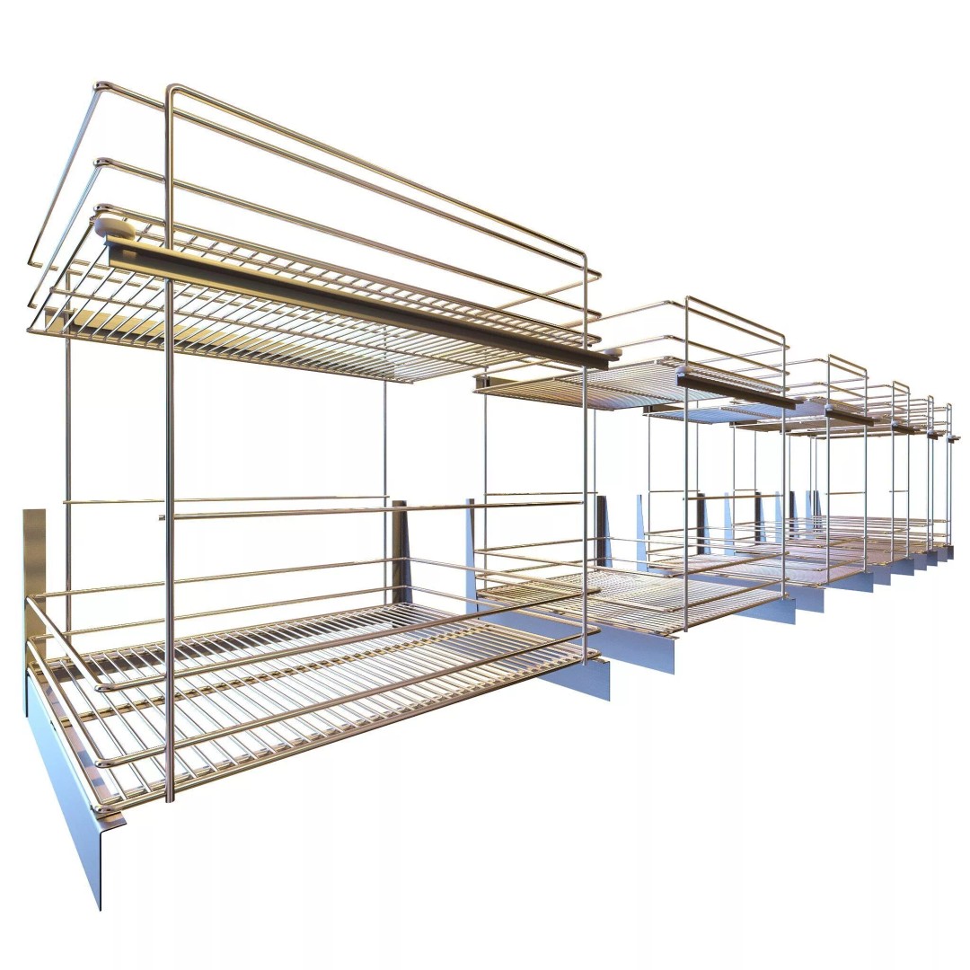 Furniture Fittings Mega Pack 3D Model – Mechanisms for Interior Design - View 79