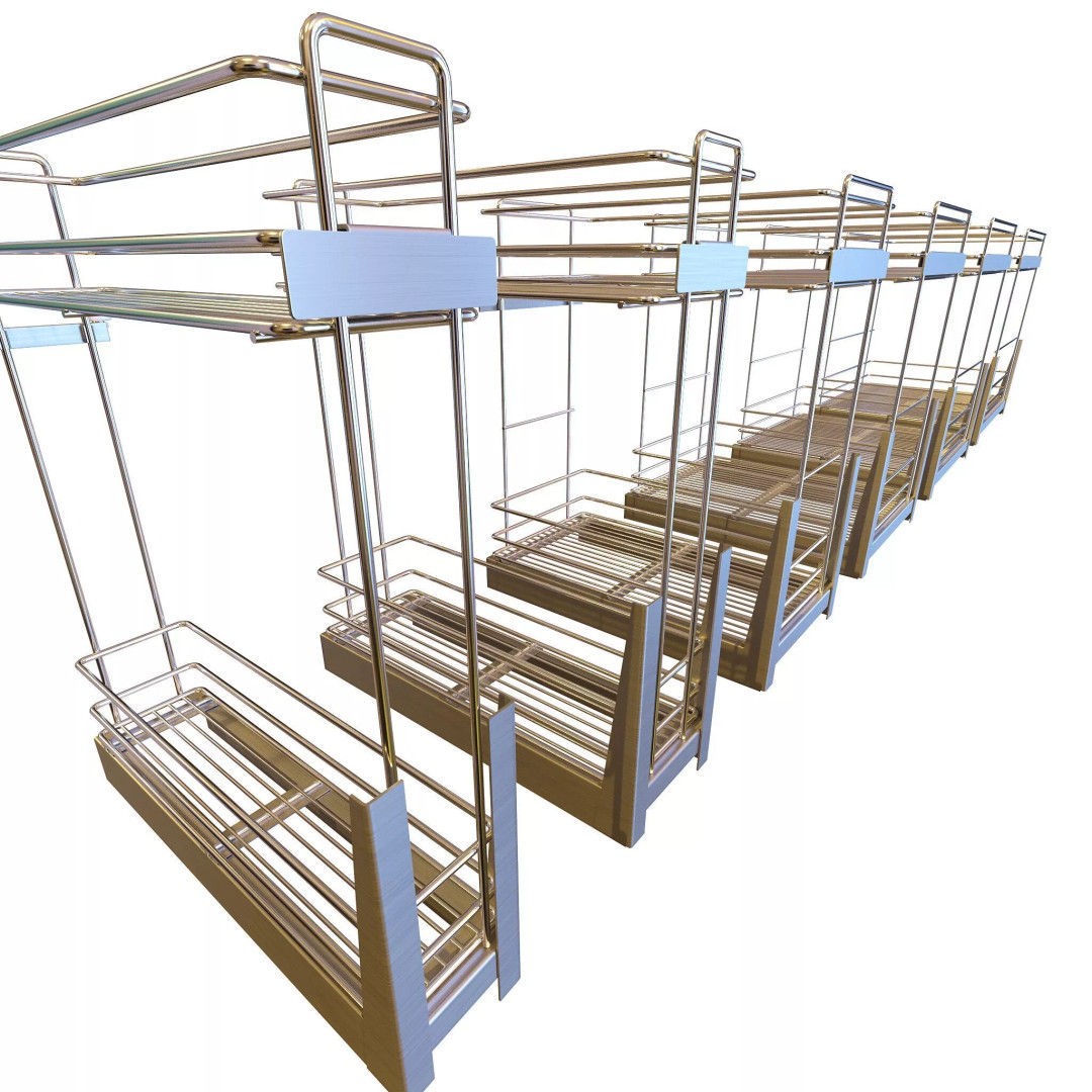 Furniture Fittings Mega Pack 3D Model – Mechanisms for Interior Design - View 83