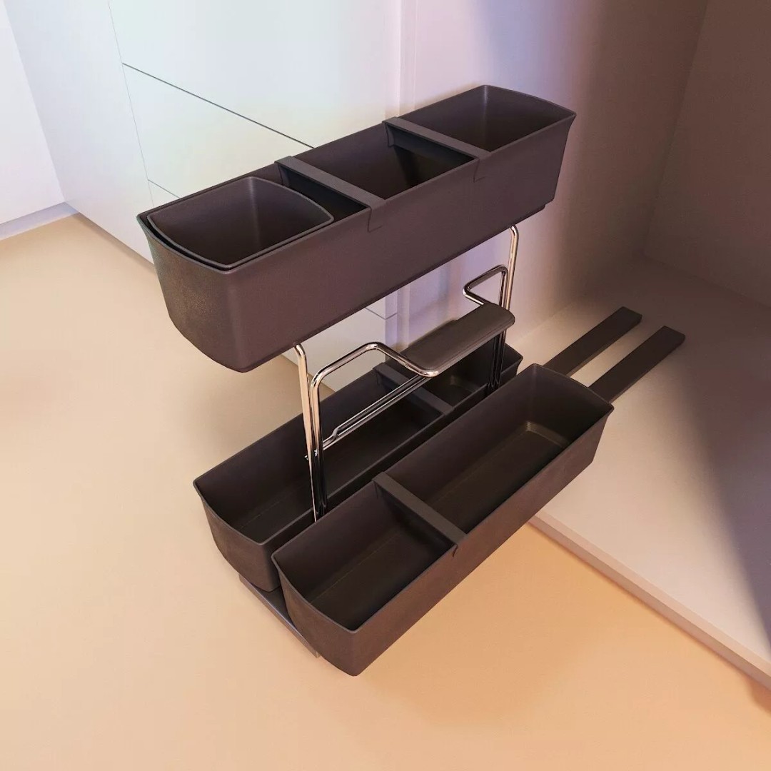 Furniture Fittings Mega Pack 3D Model – Mechanisms for Interior Design - View 87