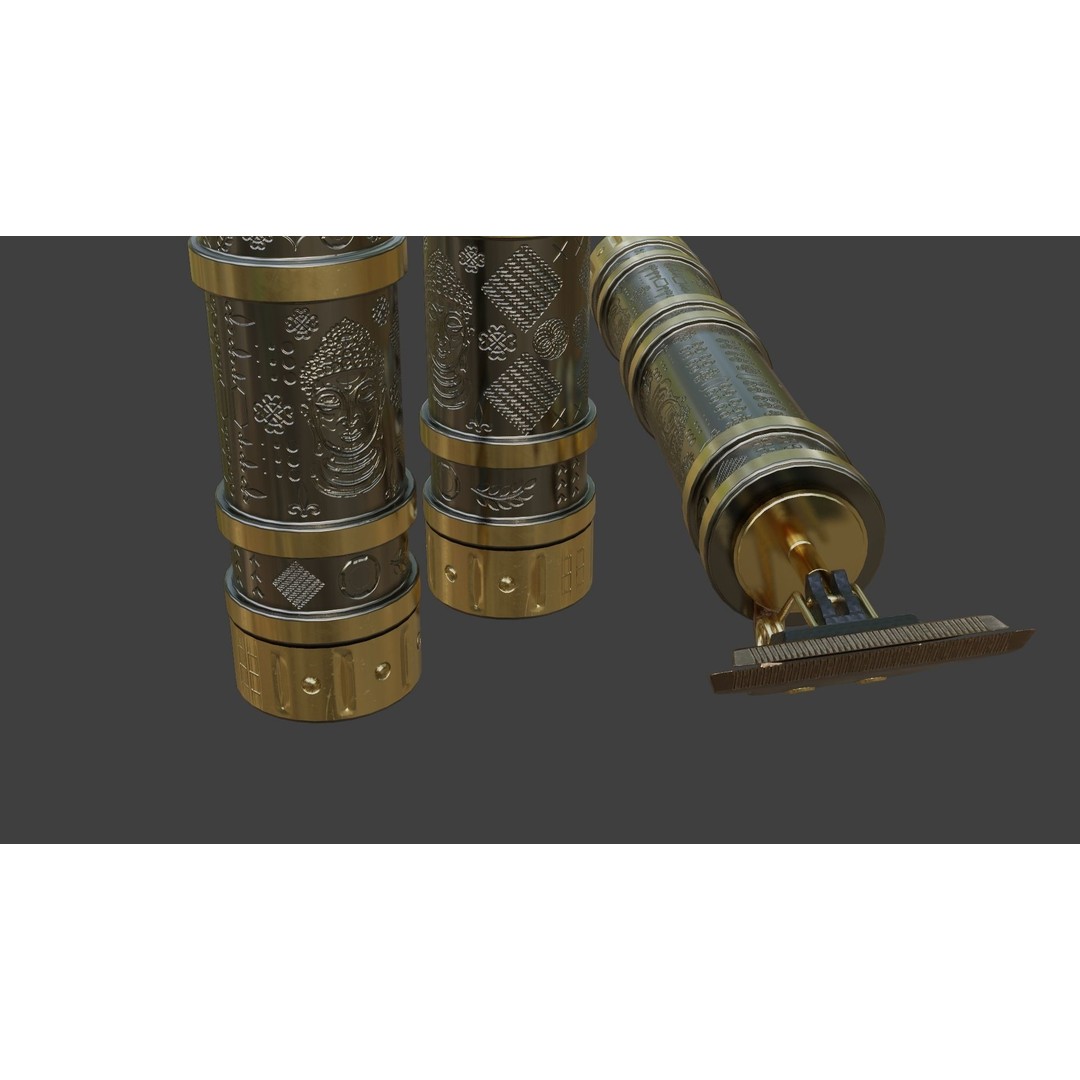 Razor 3D Model – High Poly PBR Asset, OBJ, FBX, Blender - View 4