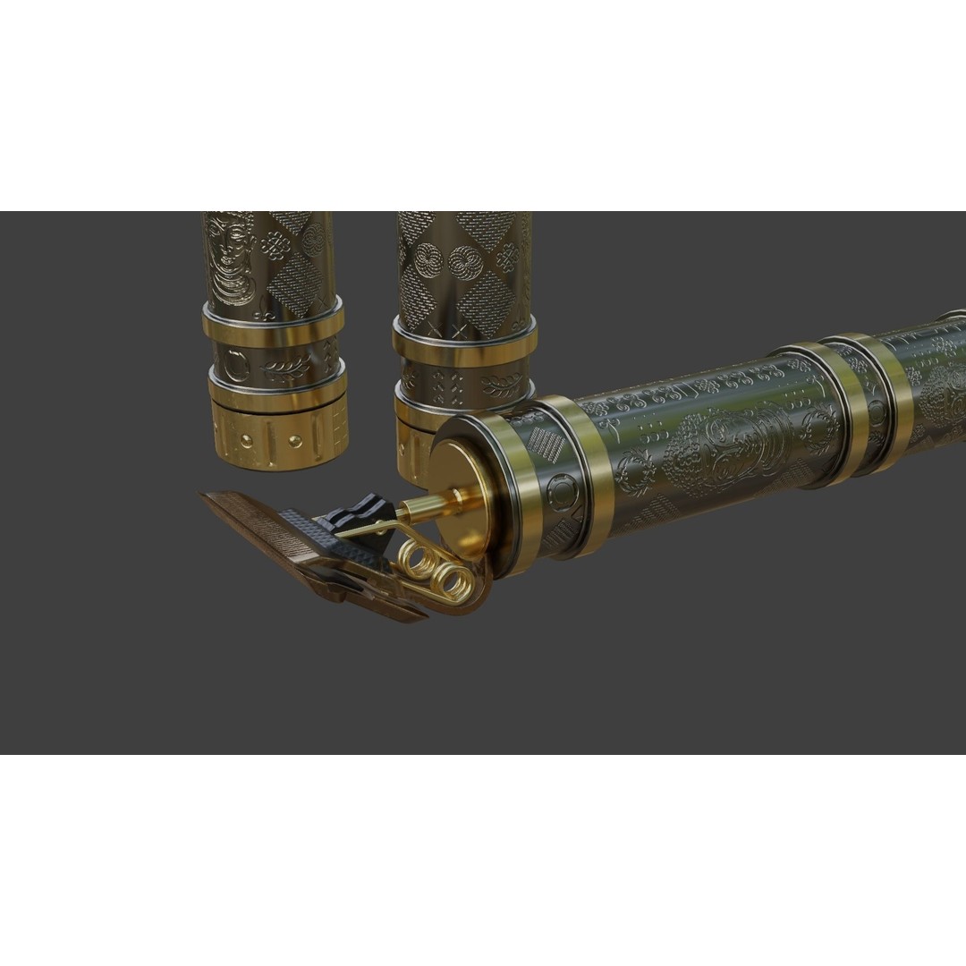 Razor 3D Model – High Poly PBR Asset, OBJ, FBX, Blender - View 53