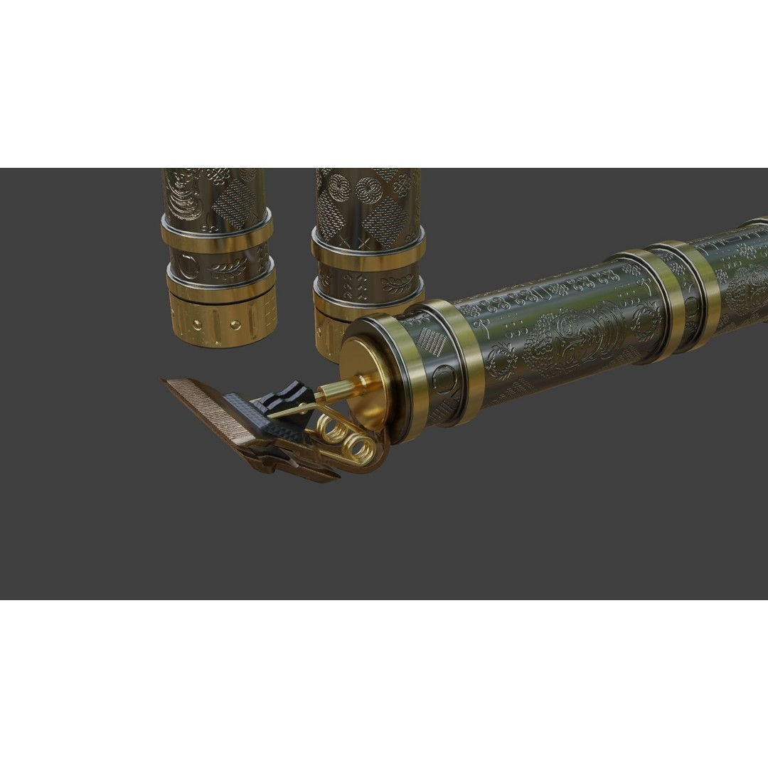 Razor 3D Model – High Poly PBR Asset, OBJ, FBX, Blender - View 54