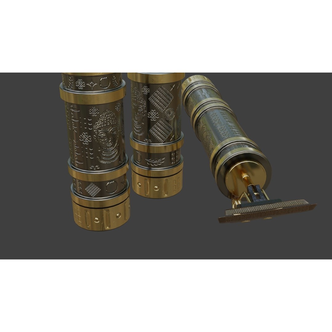 Razor 3D Model – High Poly PBR Asset, OBJ, FBX, Blender - View 6