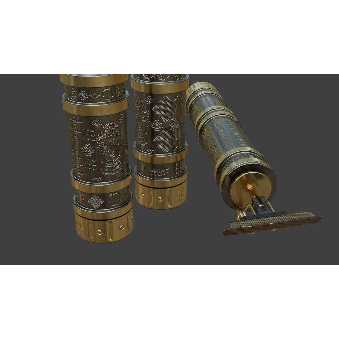 Razor 3D Model – High Poly PBR Asset, OBJ, FBX, Blender - View 7