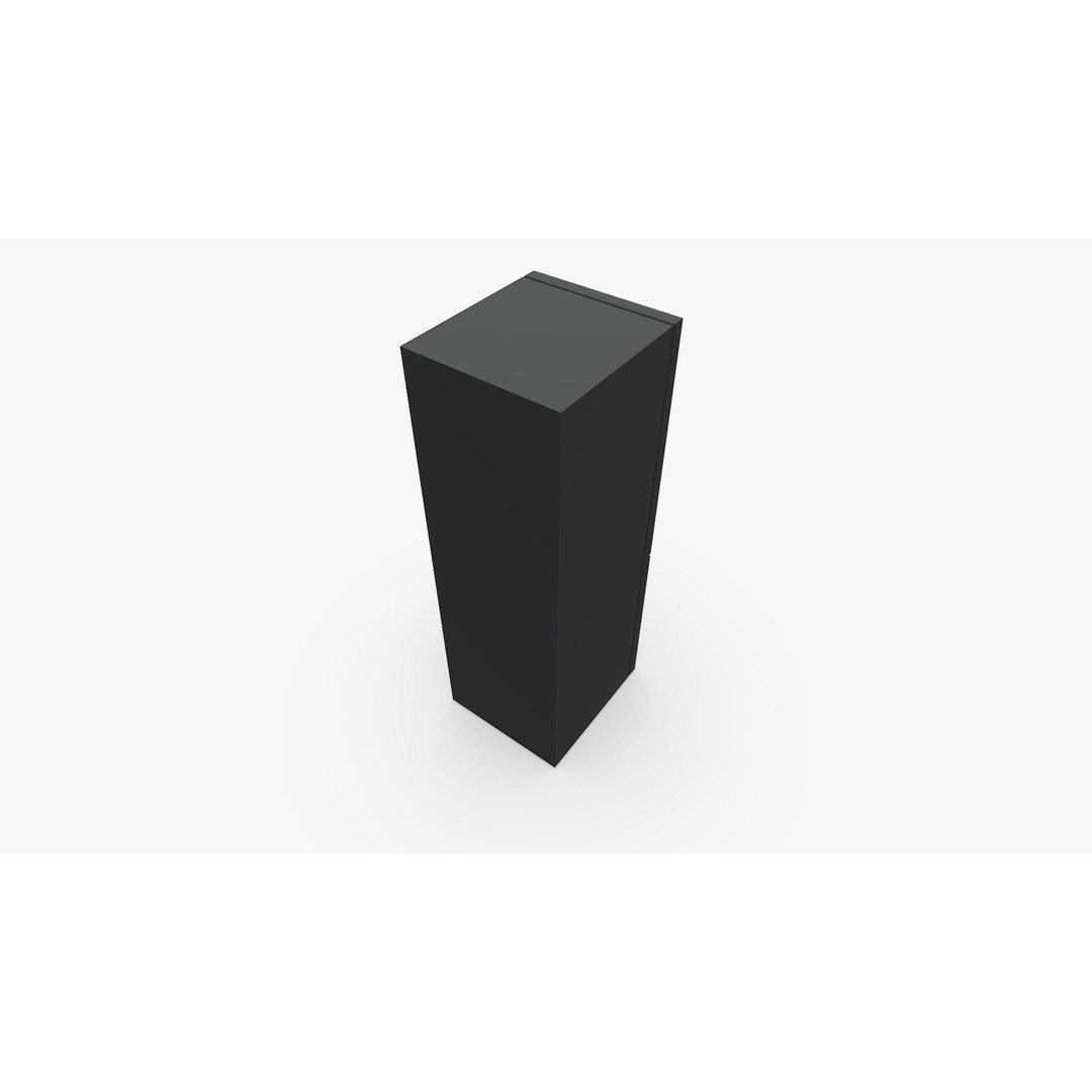 Beko RCNA366E40ZXBRN Fridge 3D Model – Low Poly PBR Game Asset, FBX - View 5