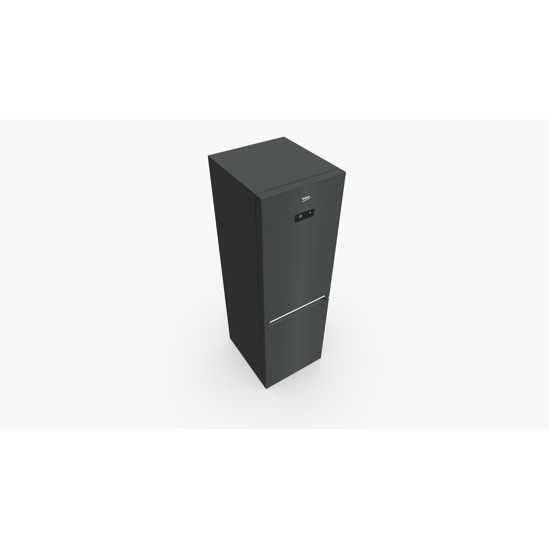 Beko RCNA366E40ZXBRN Fridge 3D Model – Low Poly PBR Game Asset, FBX - View 6