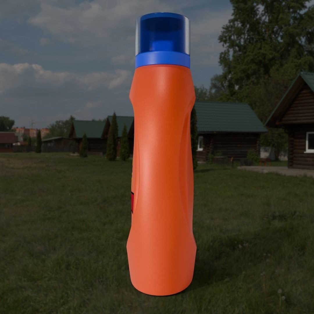 Tide Detergent Bottle 3D Model – Low Poly PBR Asset, Blender, FBX - View 18