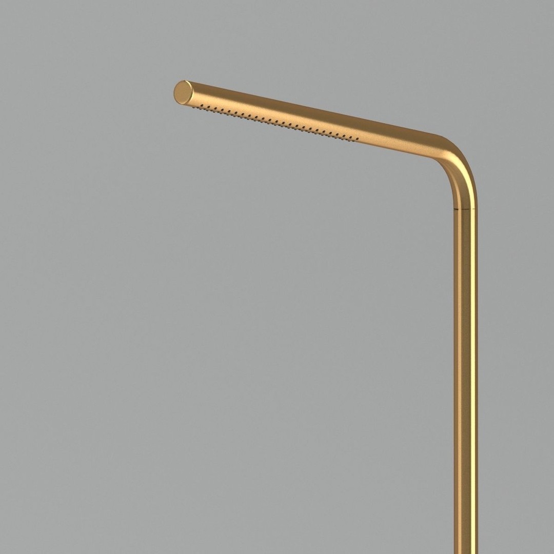Shower 3D Model – Realistic Bathroom Fixture, FBX, PBR Textures - View 4