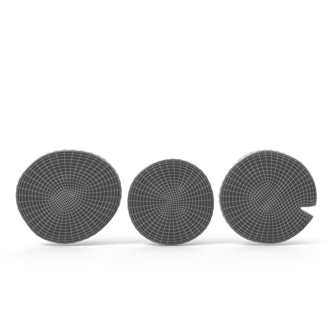 Old Coins 3D Model – Low Poly PBR Asset, FBX, OBJ, Game Ready - View 14