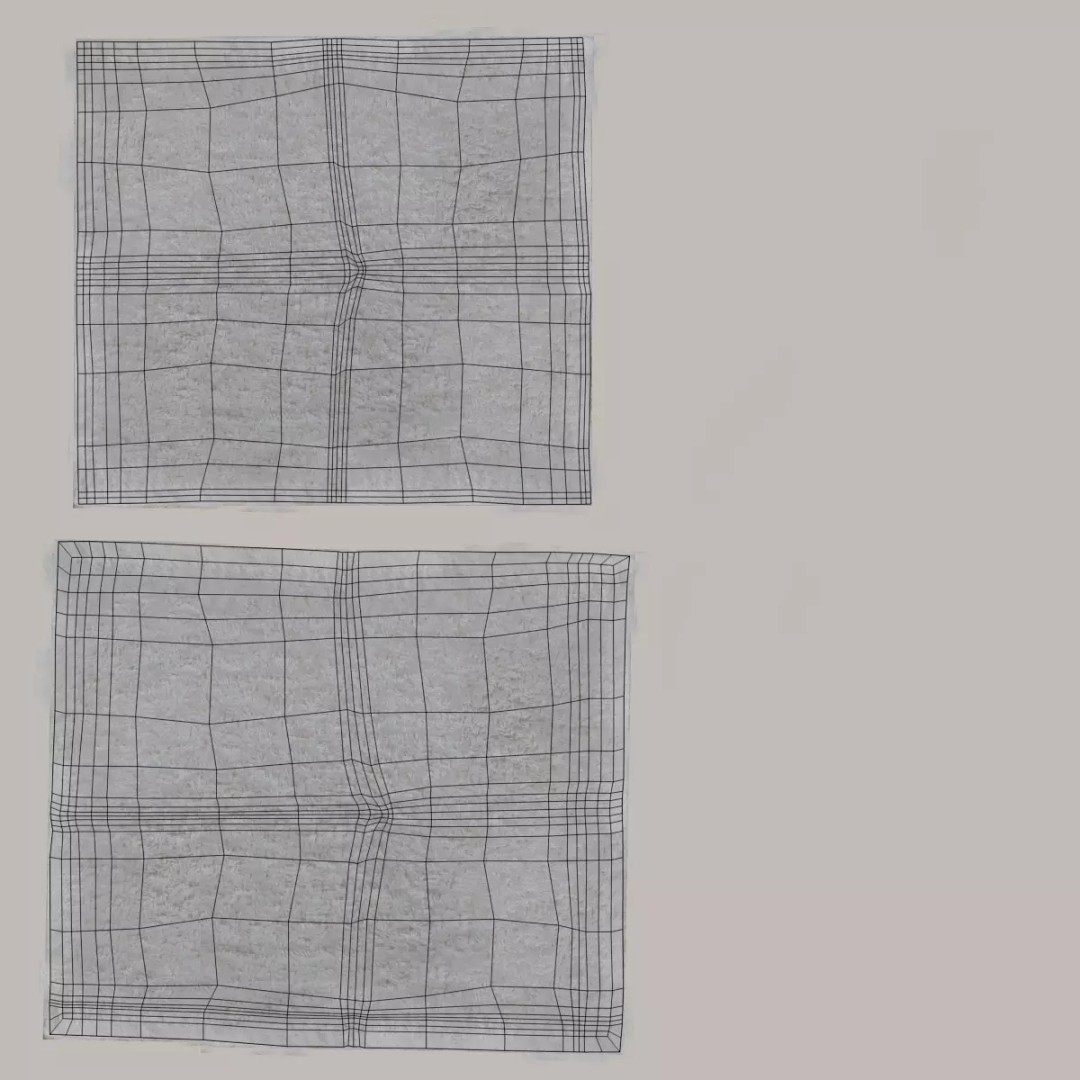 Towels 3D Model – Bathroom Linen Collection, PBR Textures - View 10