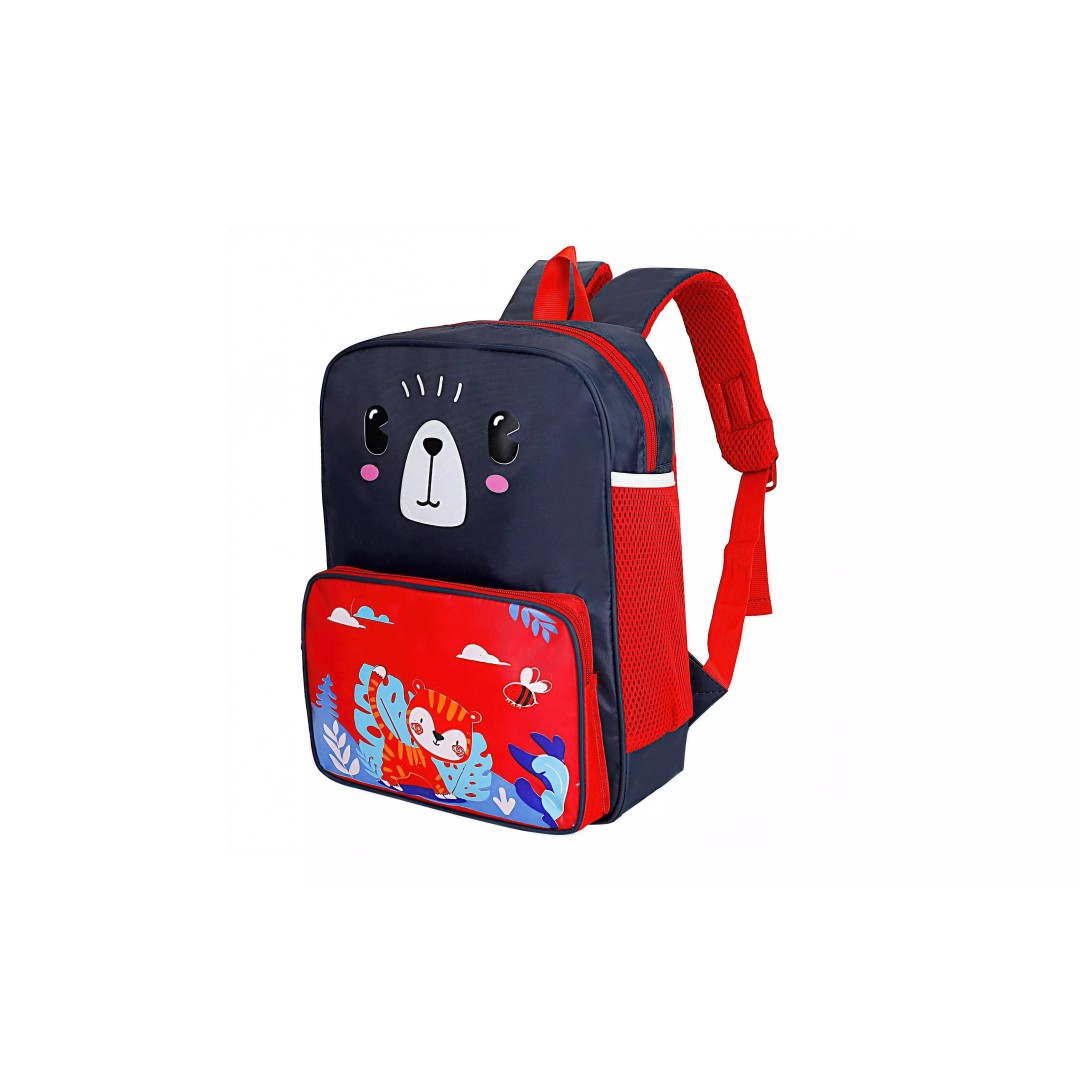 Kids Graphic Printed PU Backpack 3D Model – Mid Poly PBR Asset, FBX, OBJ - View 2