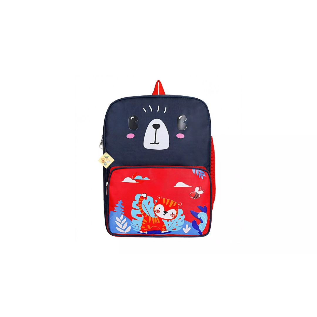 Kids Graphic Printed PU Backpack 3D Model – Mid Poly PBR Asset, FBX, OBJ - View 3