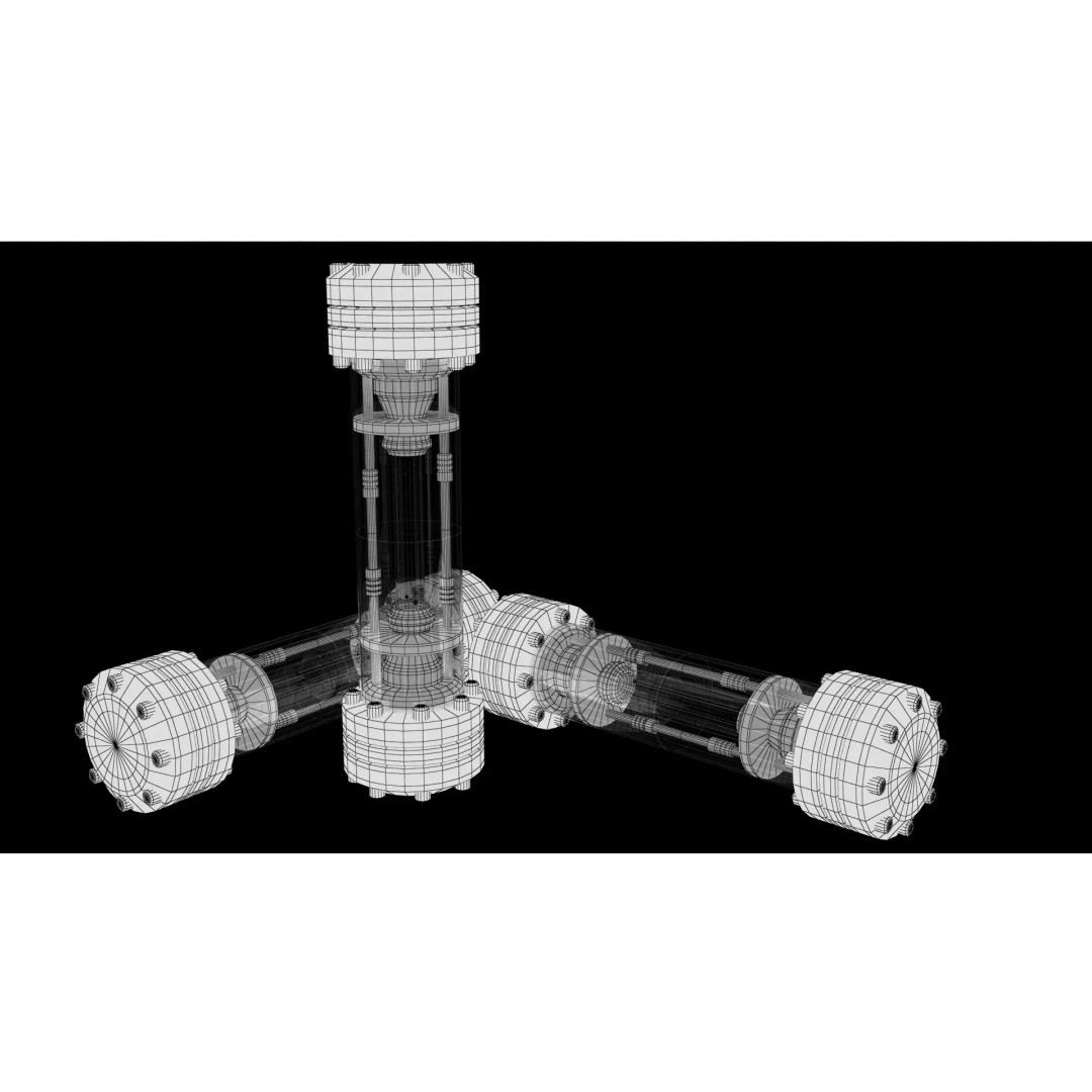 Virus Container 3D Model – High Quality Bio Hazard Asset, V-Ray - View 13