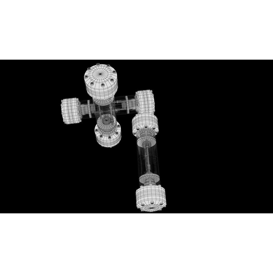 Virus Container 3D Model – High Quality Bio Hazard Asset, V-Ray - View 14