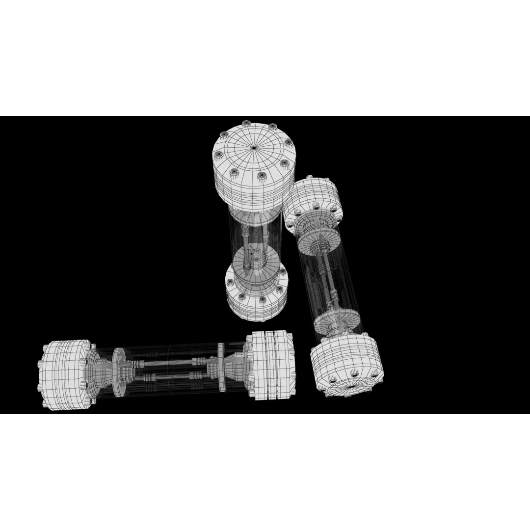 Virus Container 3D Model – High Quality Bio Hazard Asset, V-Ray - View 15