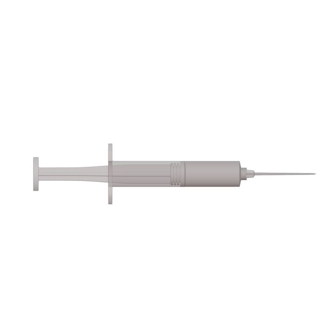 Disposable Syringe 3D Model – PBR Medical Asset, FBX, OBJ, Blender - View 14