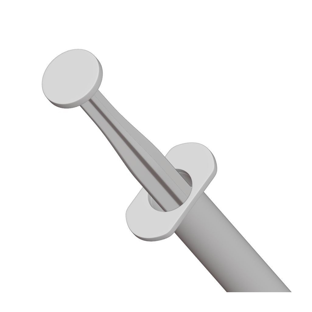 Disposable Syringe 3D Model – PBR Medical Asset, FBX, OBJ, Blender - View 15