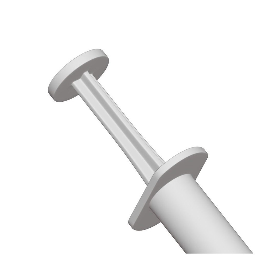 Disposable Syringe 3D Model – PBR Medical Asset, FBX, OBJ, Blender - View 18