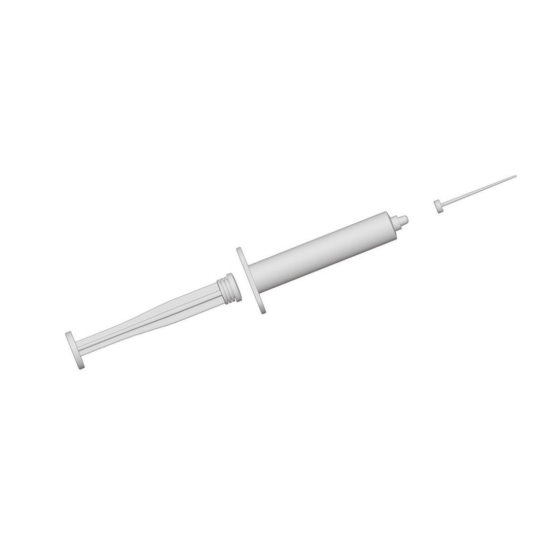 Disposable Syringe 3D Model – PBR Medical Asset, FBX, OBJ, Blender - View 21