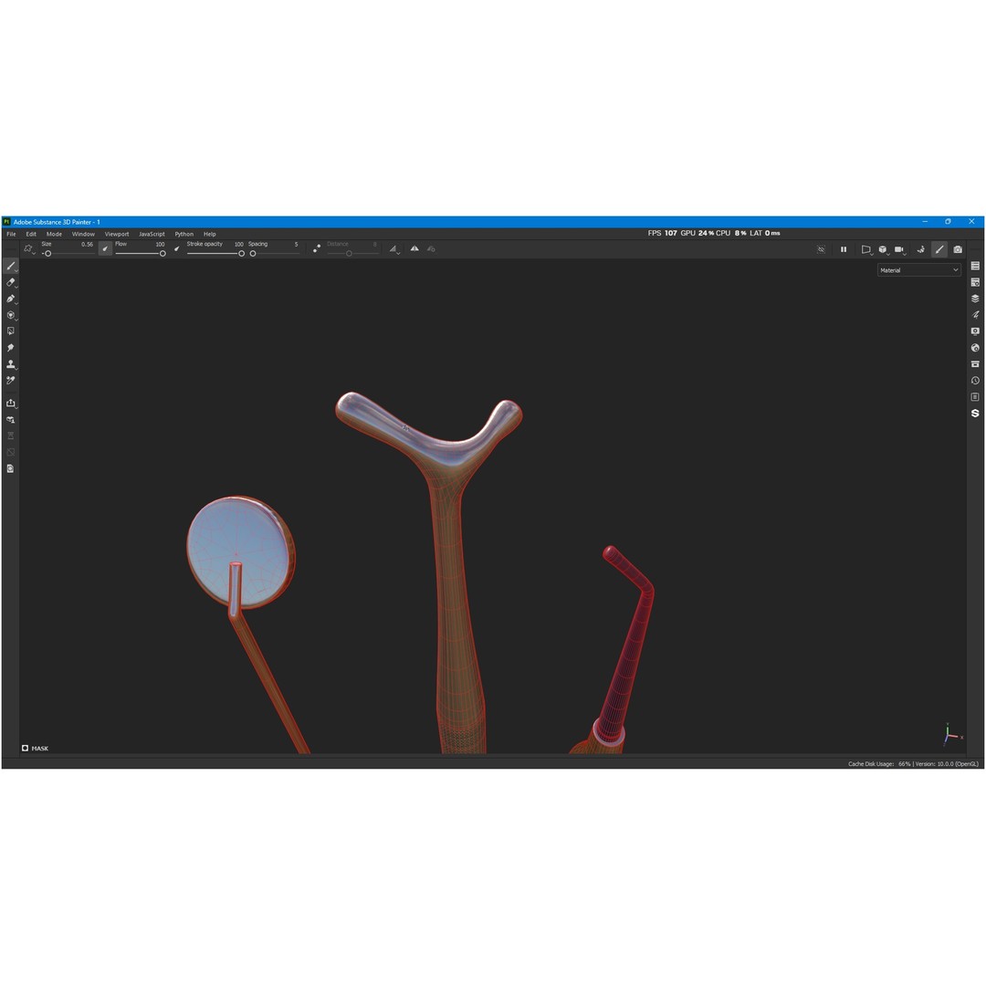 Dental Instruments 3D Model – High Quality Medical Asset, FBX, OBJ - View 28