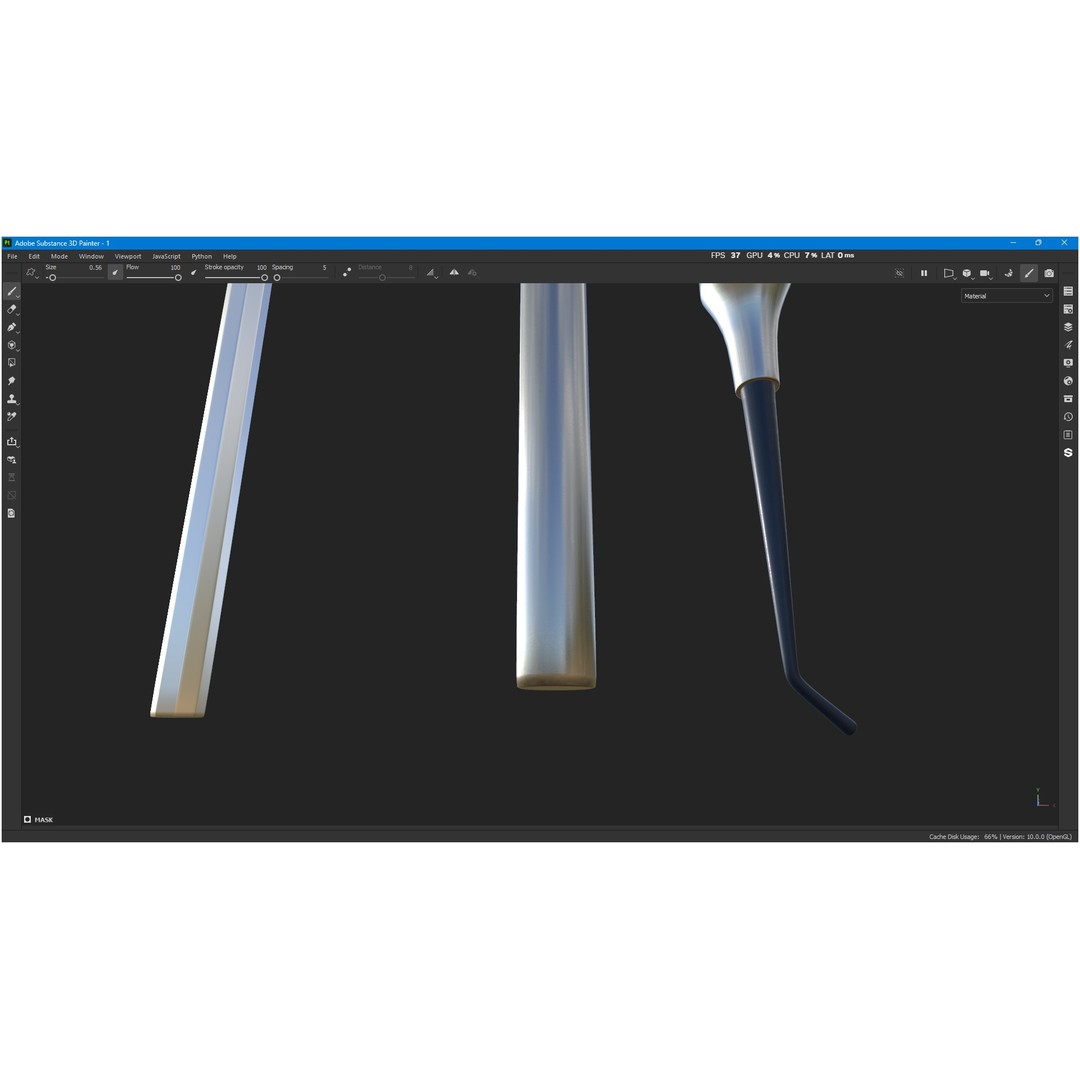 Dental Instruments 3D Model – High Quality Medical Asset, FBX, OBJ - View 30