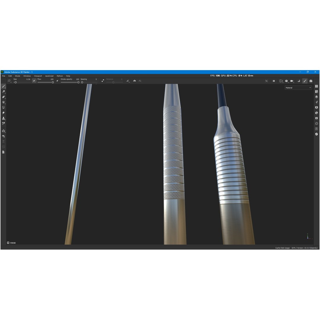 Dental Instruments 3D Model – High Quality Medical Asset, FBX, OBJ - View 33