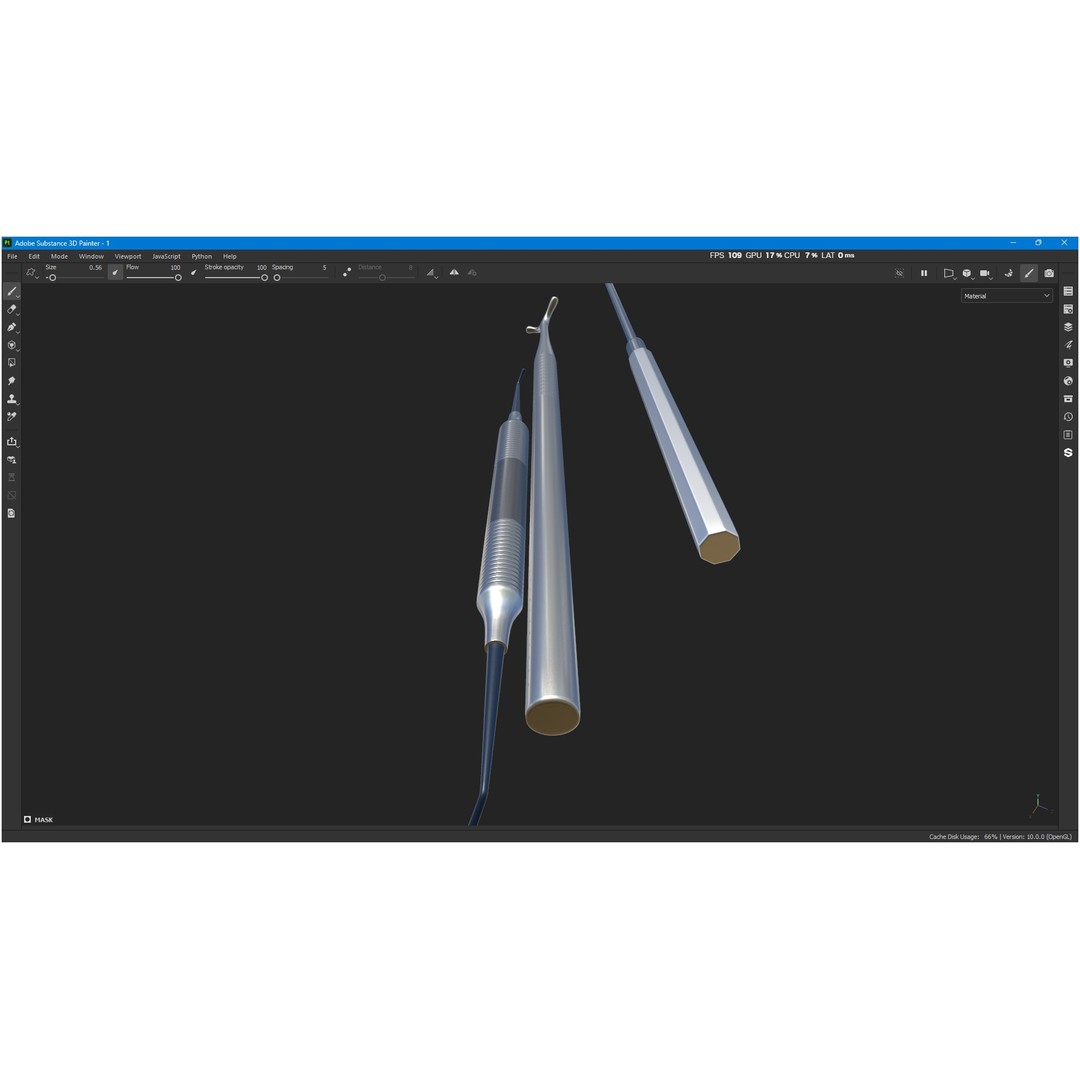 Dental Instruments 3D Model – High Quality Medical Asset, FBX, OBJ - View 36