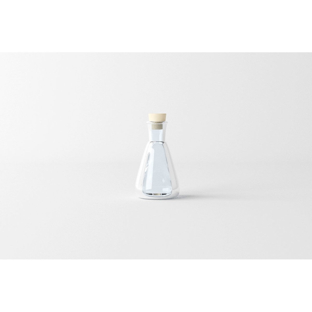 Medical Lab Bottles 3D Model – Low Poly Glassware for CG Projects - View 16