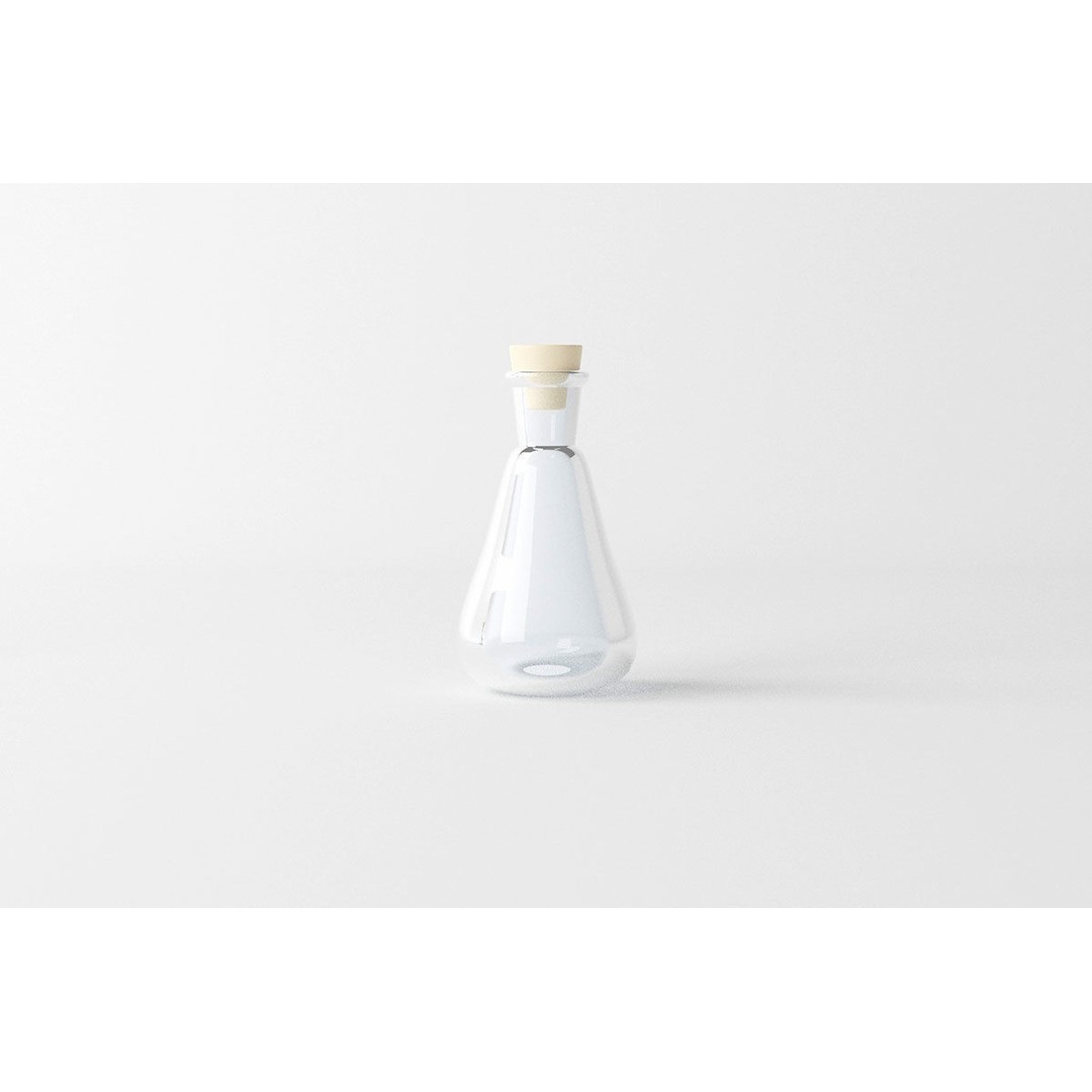 Medical Lab Bottles 3D Model – Low Poly Glassware for CG Projects - View 17