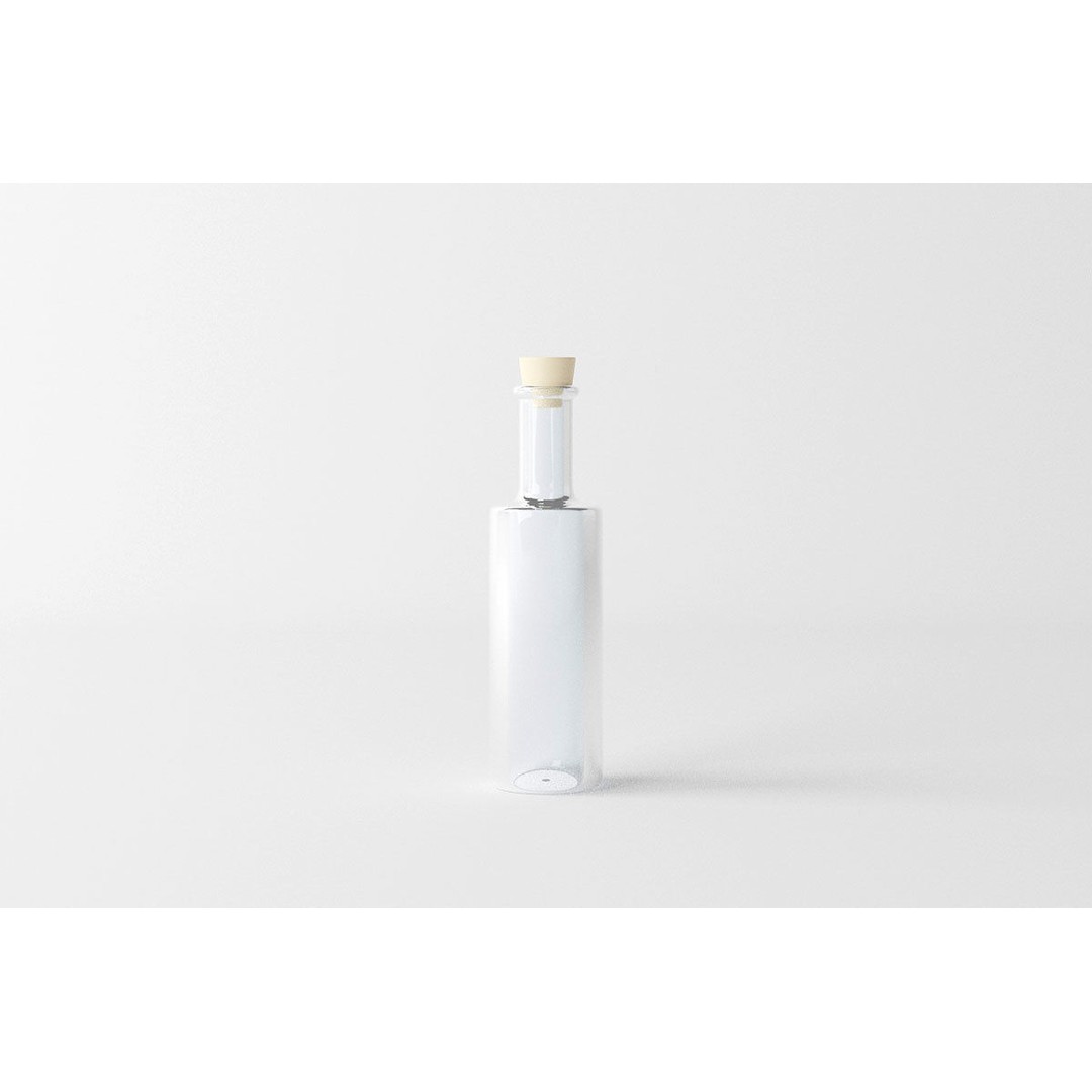 Medical Lab Bottles 3D Model – Low Poly Glassware for CG Projects - View 7