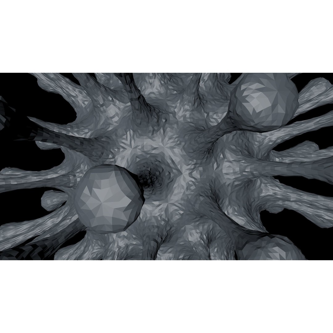 Virus 3D Model – Animated PBR Asset for Game Engines, FBX, C4D