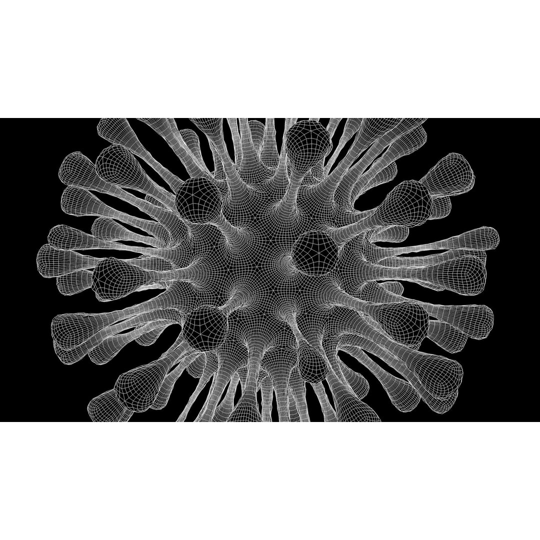 Virus 3D Model – Animated PBR Asset for Game Engines, FBX, C4D - View 11