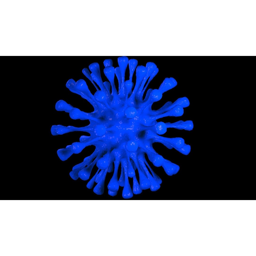 Virus 3D Model – Animated PBR Asset for Game Engines, FBX, C4D - View 14