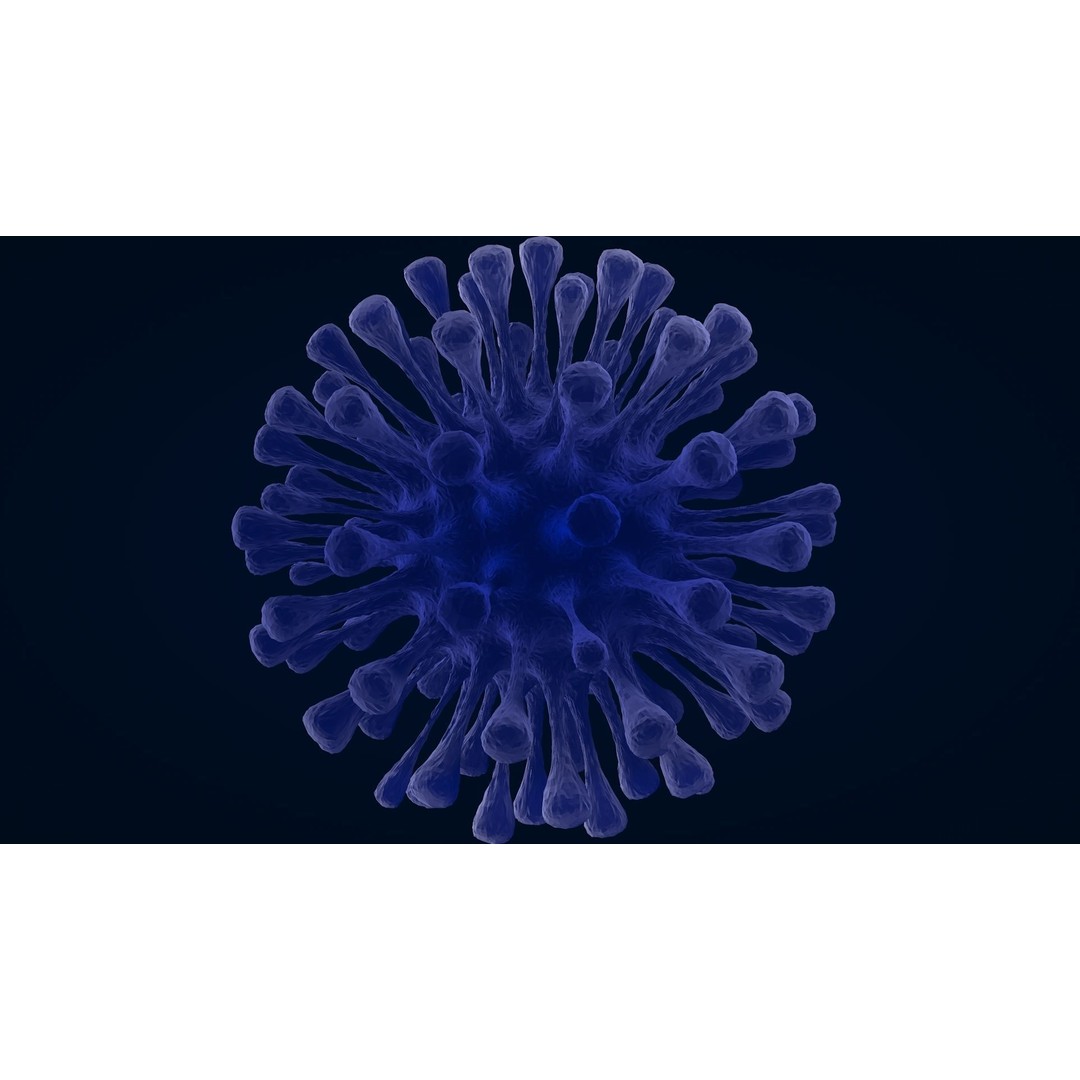 Virus 3D Model – Animated PBR Asset for Game Engines, FBX, C4D - View 9