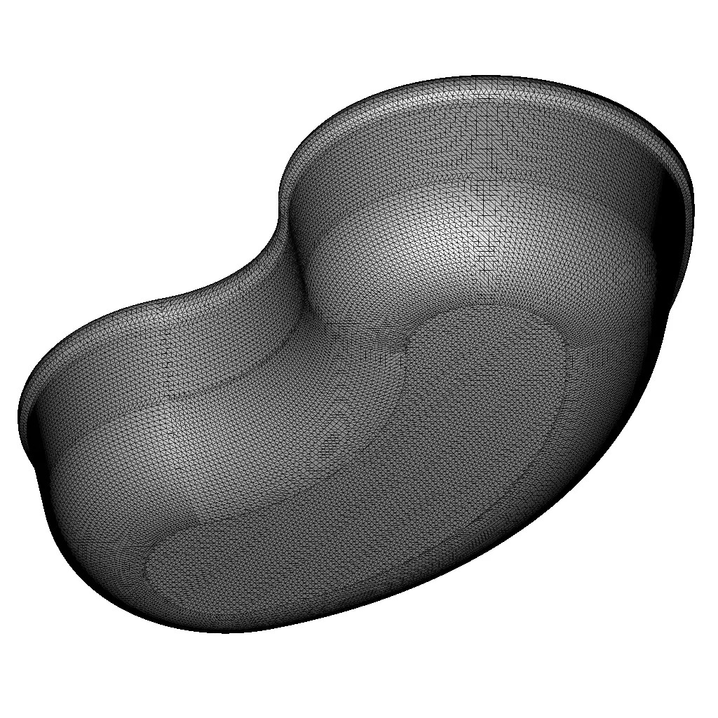 Plastic Surgical Kidney Tray 3D Model – High Poly Game Asset, FBX, OBJ - View 7