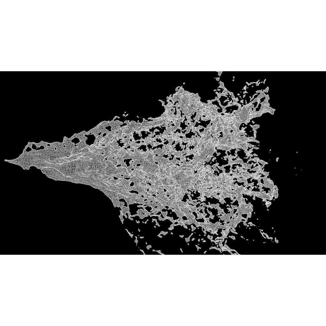 Animated Blood Splashes 3D Model – Liquid Simulation for Action Scenes, Alembic - View 4