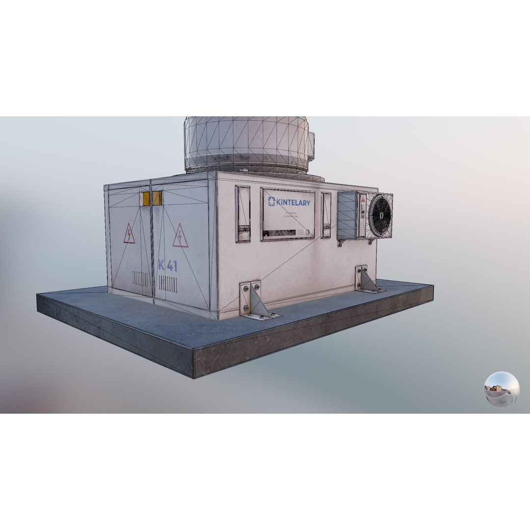 Solar Panel 3D Model – Low Poly PBR Asset, FBX/OBJ Formats - View 14
