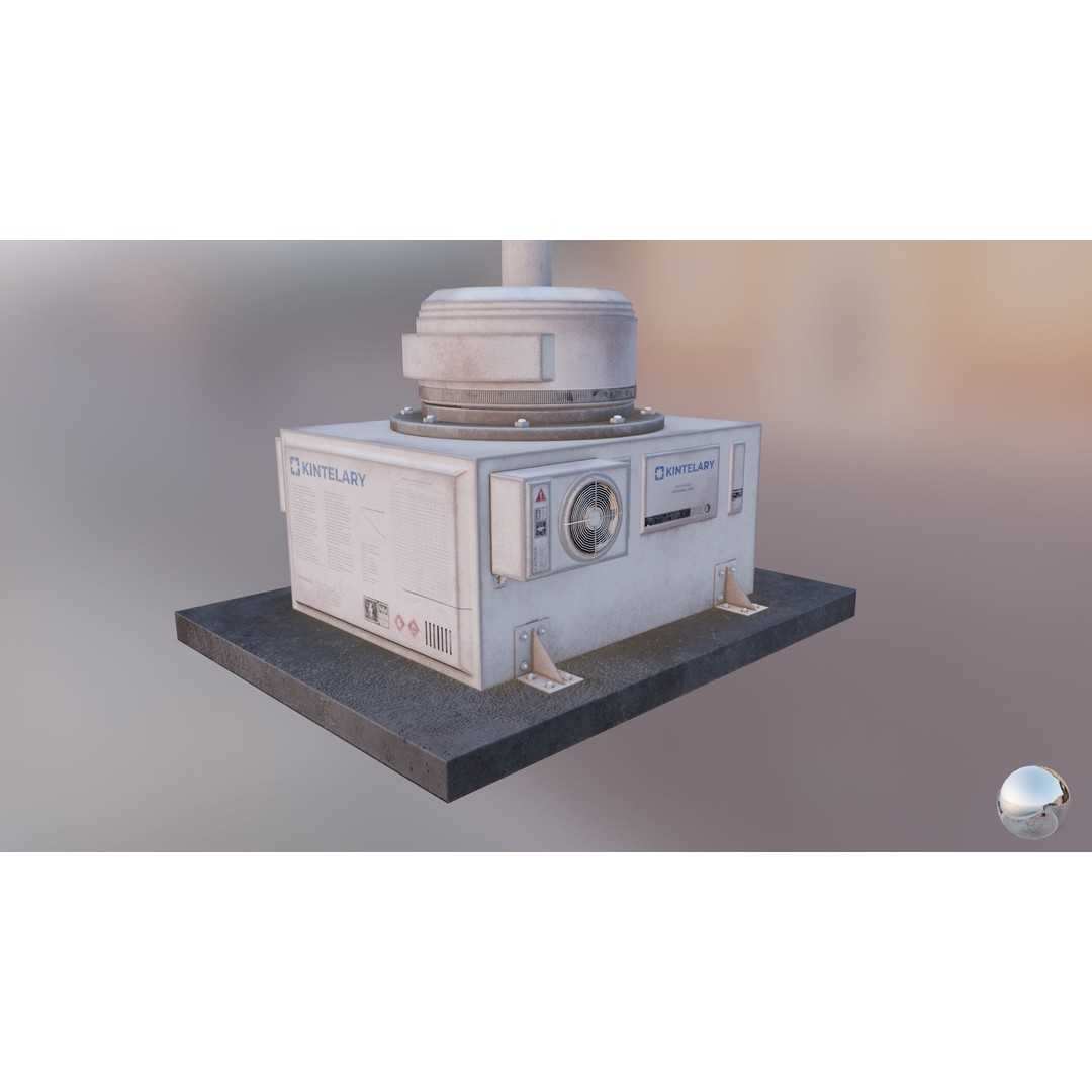 Solar Panel 3D Model – Low Poly PBR Asset, FBX/OBJ Formats - View 28