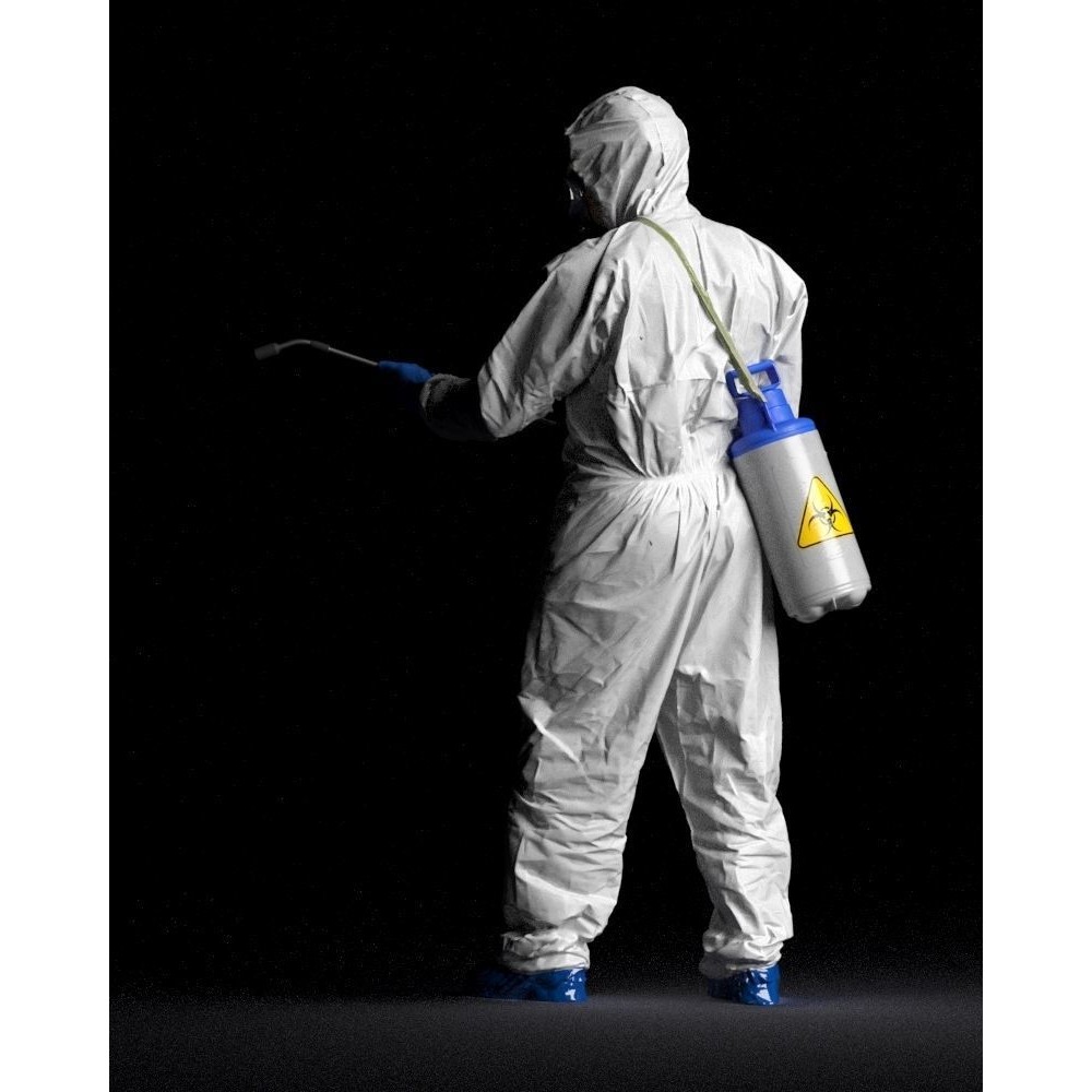 Disinfector 3D Model – Realistic Character in Protective Suit, FBX - View 48