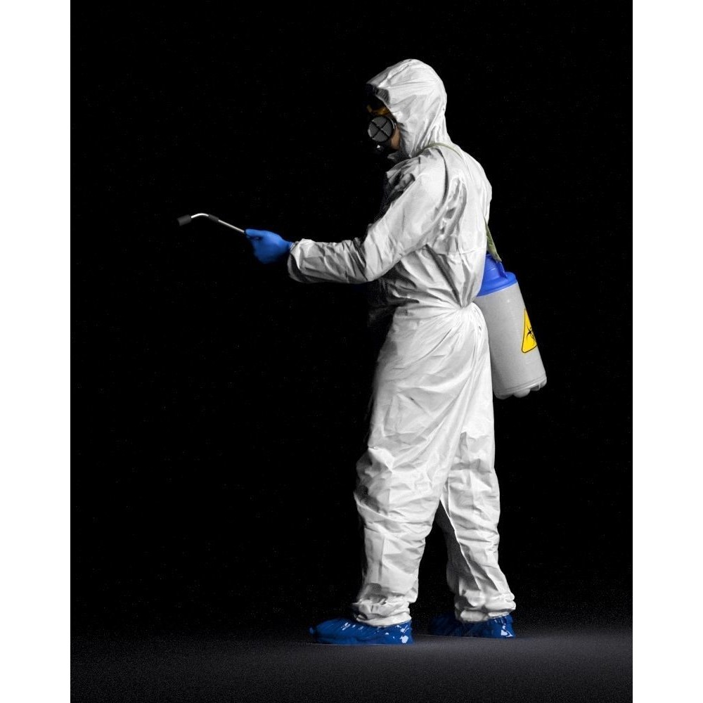 Disinfector 3D Model – Realistic Character in Protective Suit, FBX - View 49