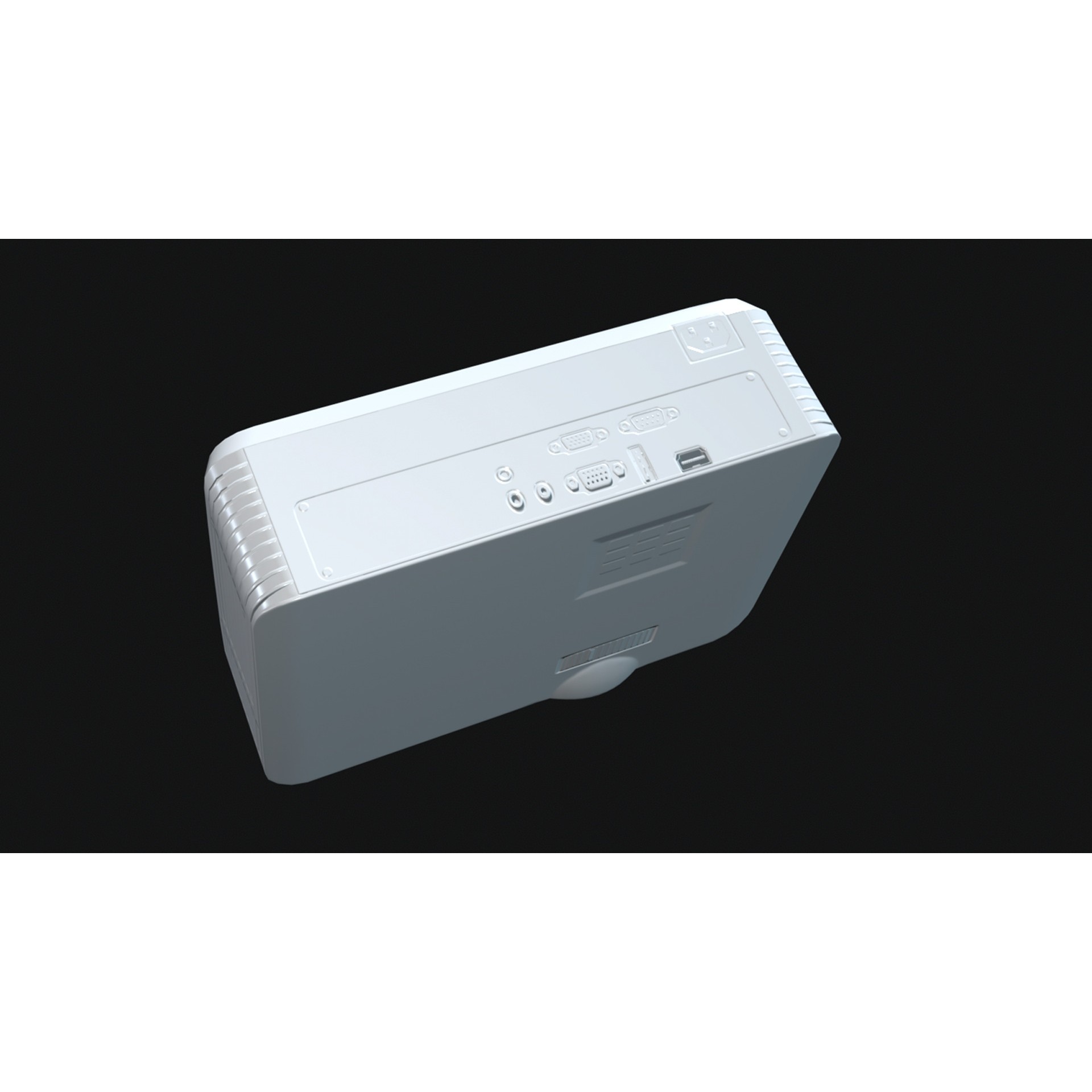 Projector - Low-Poly Game-Ready 3D Model - View 11