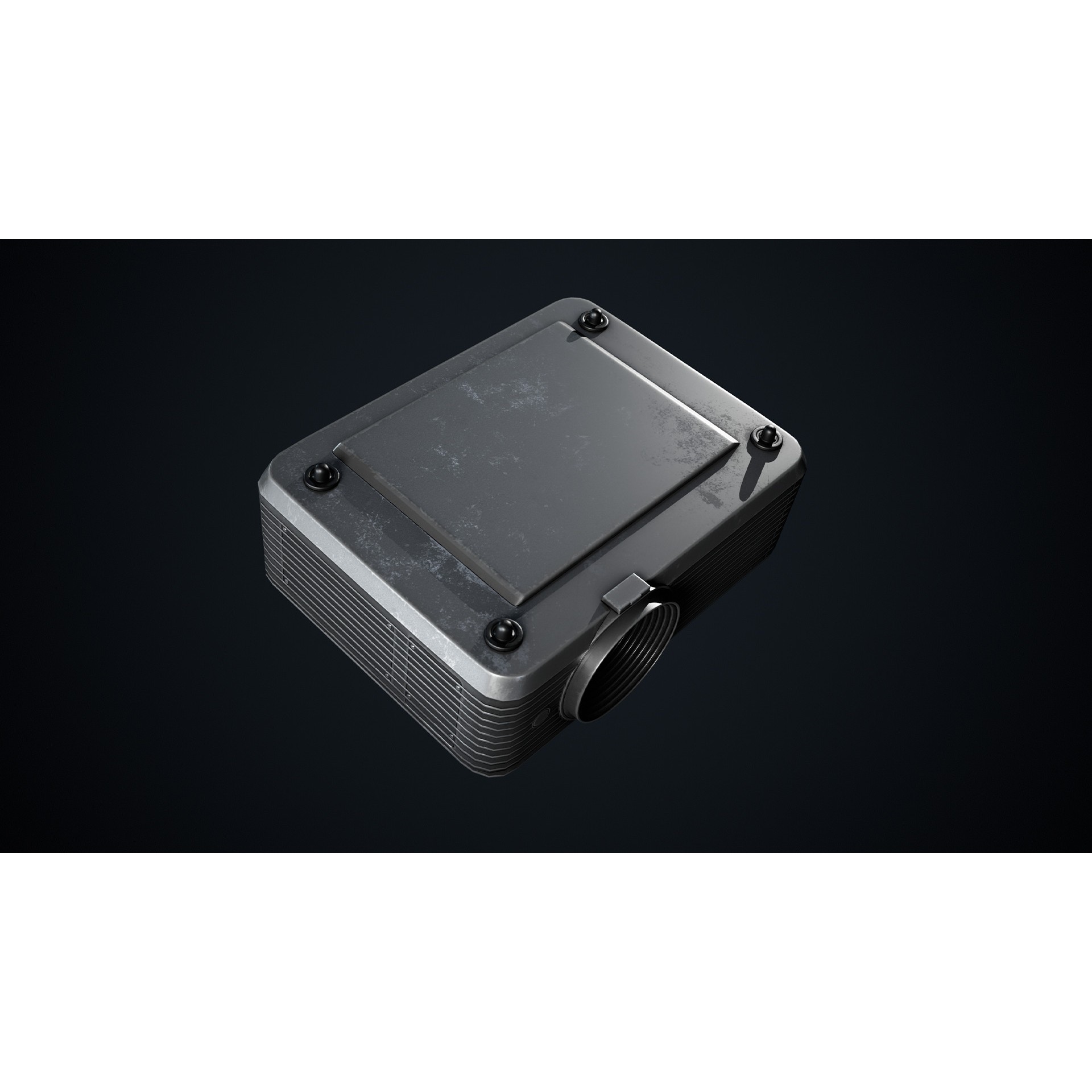 Projector - Low-Poly Game-Ready 3D Model - View 8