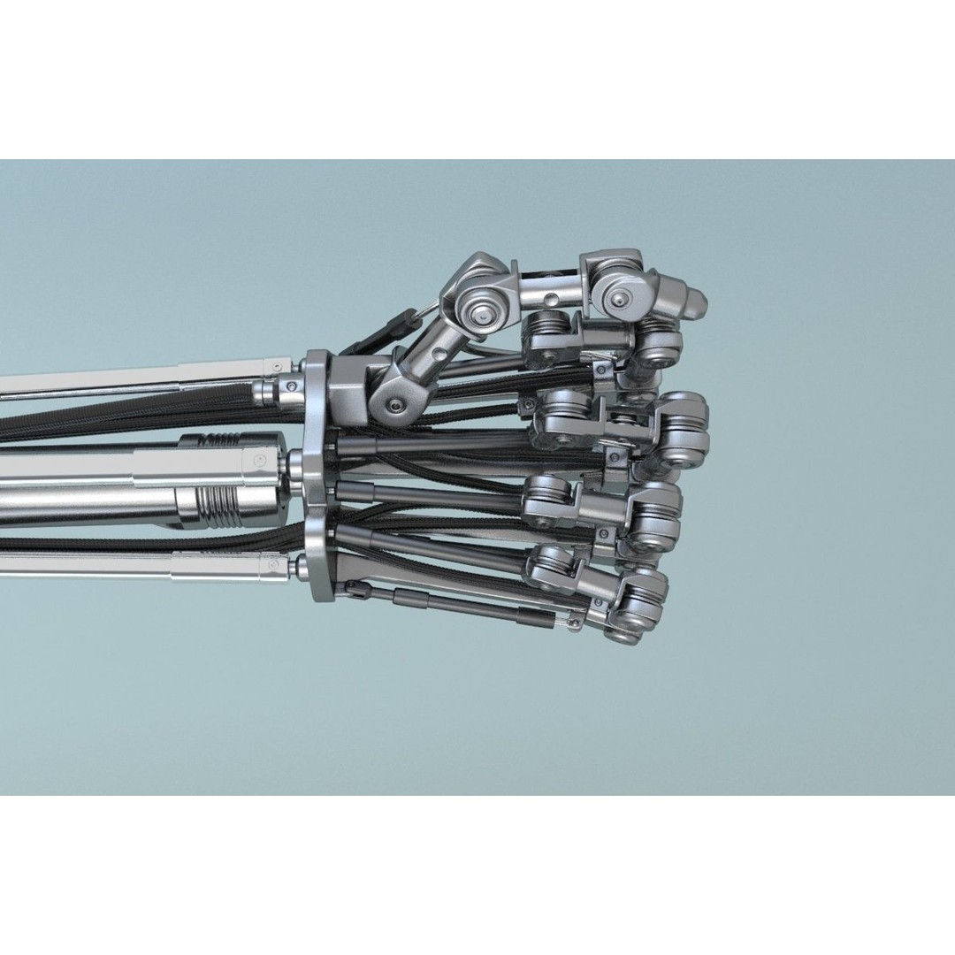 Terminator T-800 Endoskeleton 3D Model – High-Detail Rigged Character, FBX - View 17