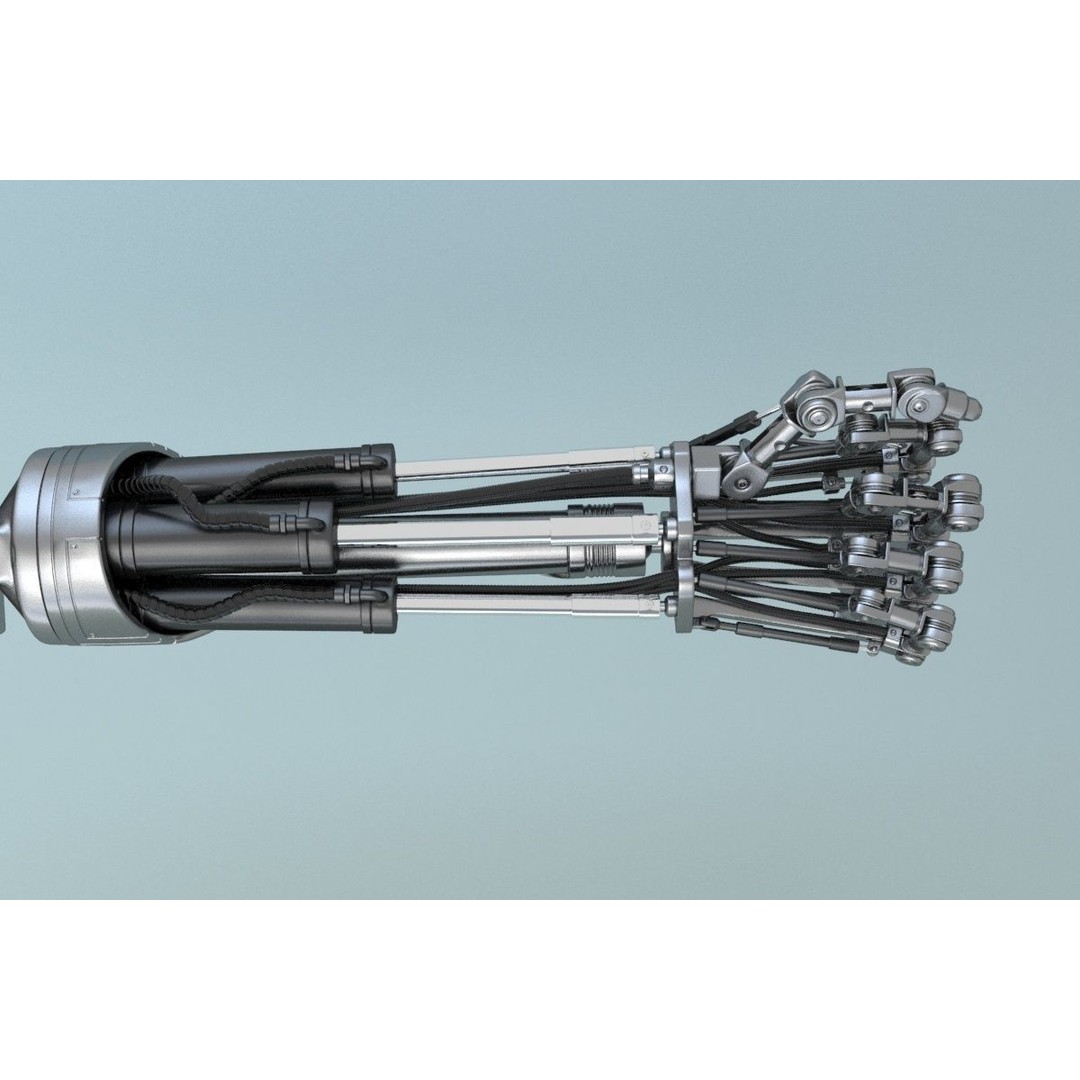 Terminator T-800 Endoskeleton 3D Model – High-Detail Rigged Character, FBX - View 18