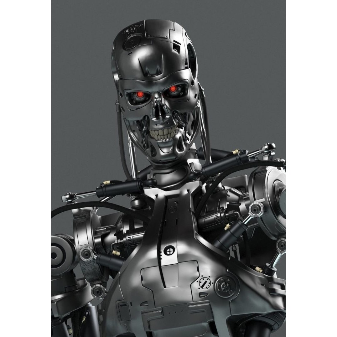 Terminator T-800 Endoskeleton 3D Model – High-Detail Rigged Character, FBX - View 5